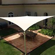 Sun Projects shade sail for both residential and commercial awnings