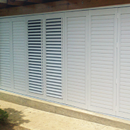 Basswood adjustable shutter image for sun projects