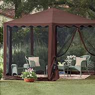 Gazebo for sun projects services in patios