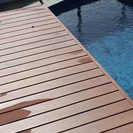Sustainable Composite Wood Deck for sun projects awnings blinds and patios